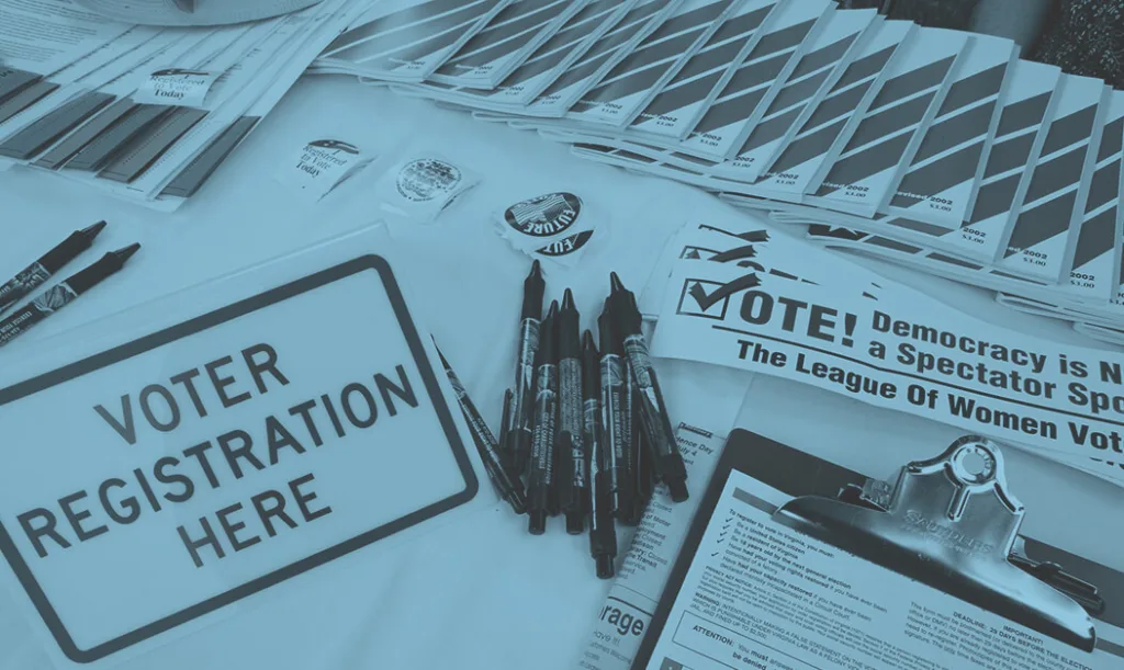 voter registration documents