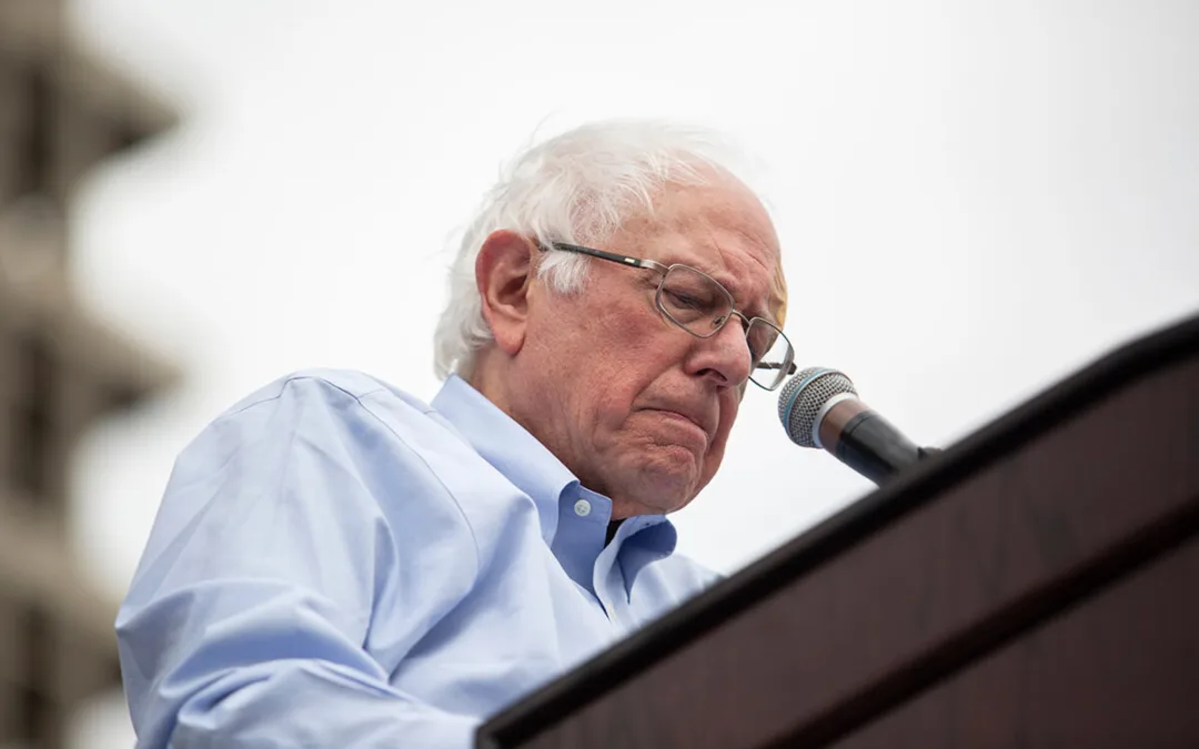 Man Unfurls Swastika Flag at Bernie Sanders Rally in Phoenix