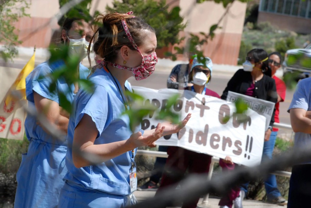 A Tidal Wave Of COVID-19 Cases Are Overwhelming A Rural Hospital Near Navajo Nation