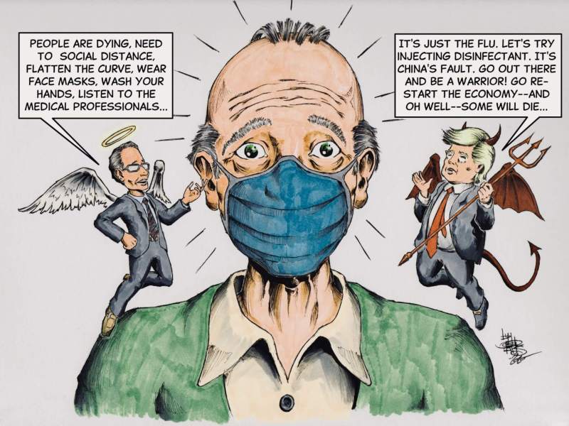 Anthony Fauci Donald Trump