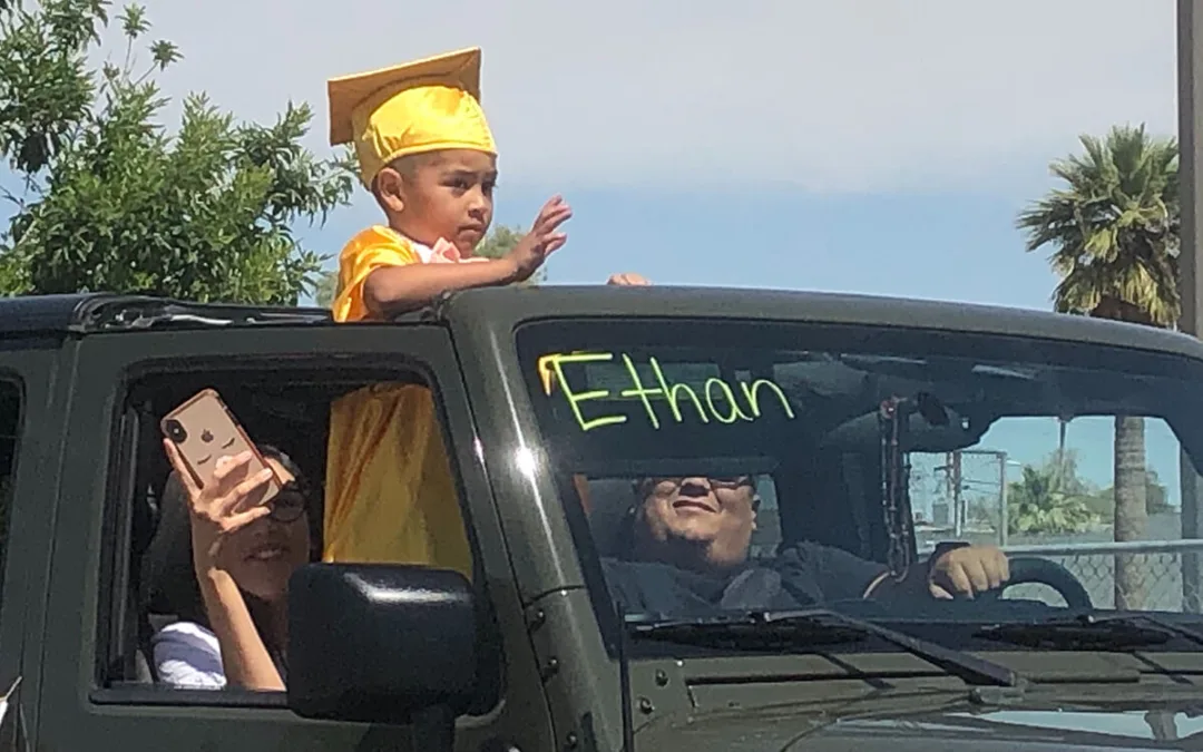 Preschoolers on Parade: Phoenix Childcare Center Holds Socially Distanced Graduation