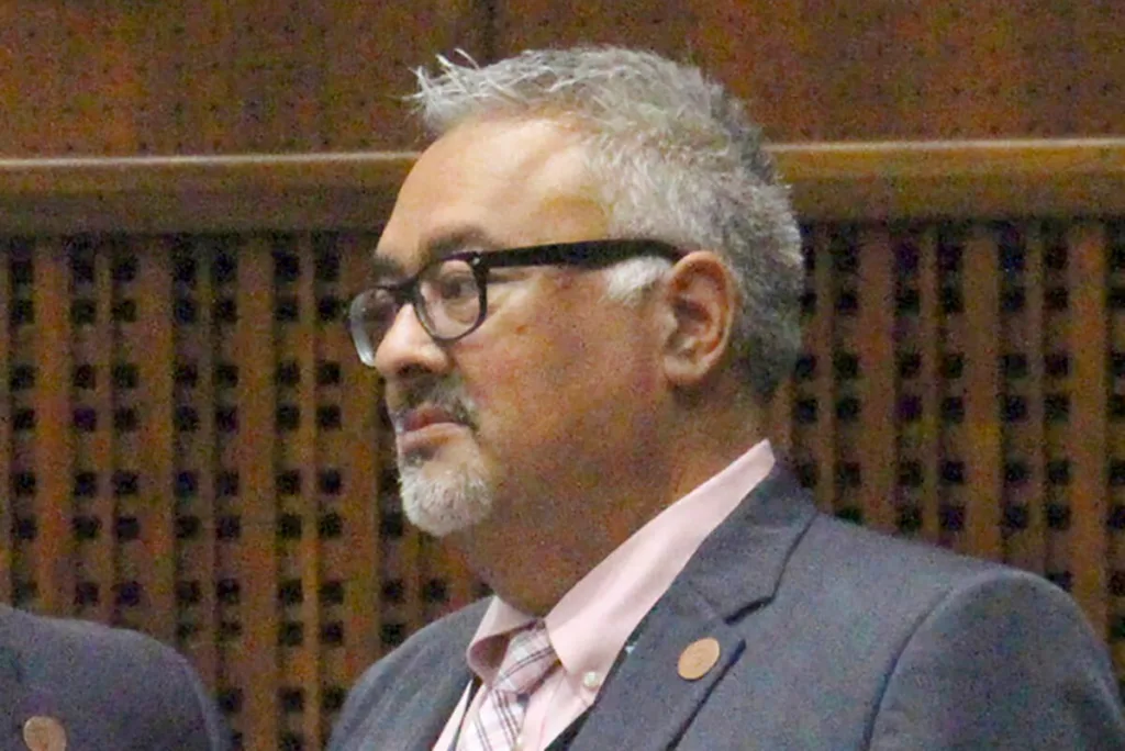 close up of Rep. Sierra