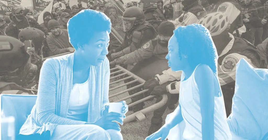 How to Discuss the Traumatic Events on the Capitol With Kids and Process It as a Family