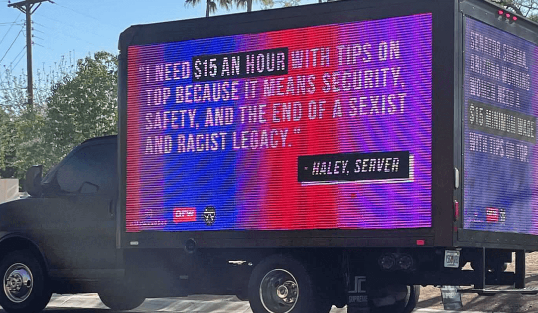 Activists Call on Sinema to Support $15 Minimum Wage