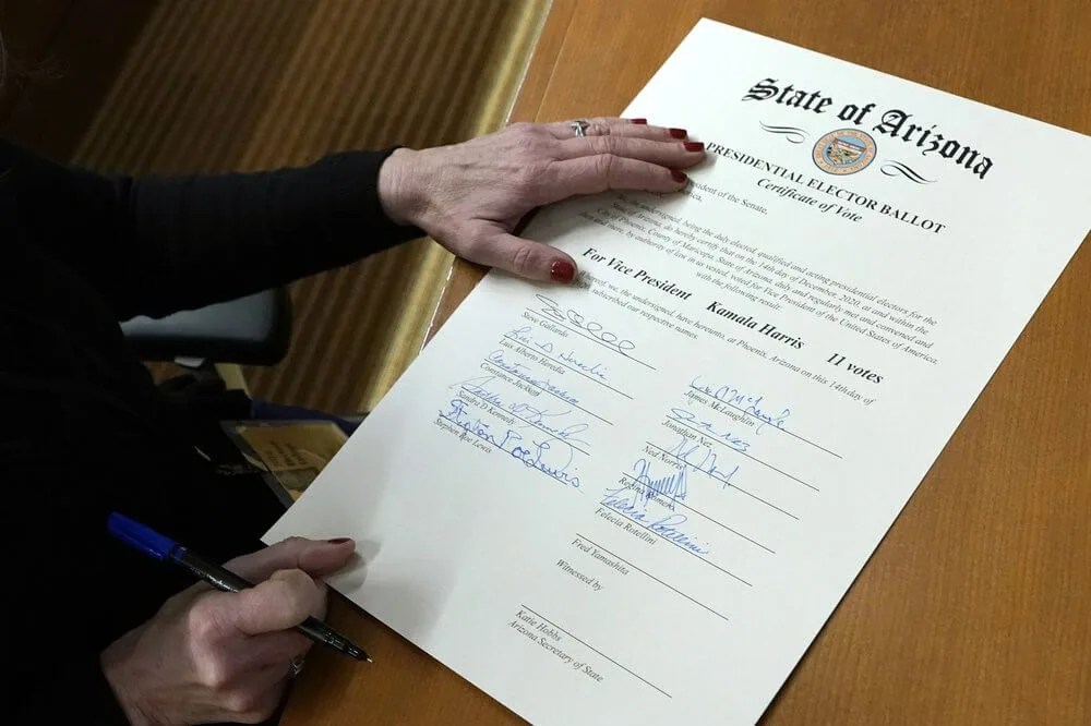 Arizona Electors Say Impostors Must Be Held Responsible for Attempt to Overturn 2020 Election