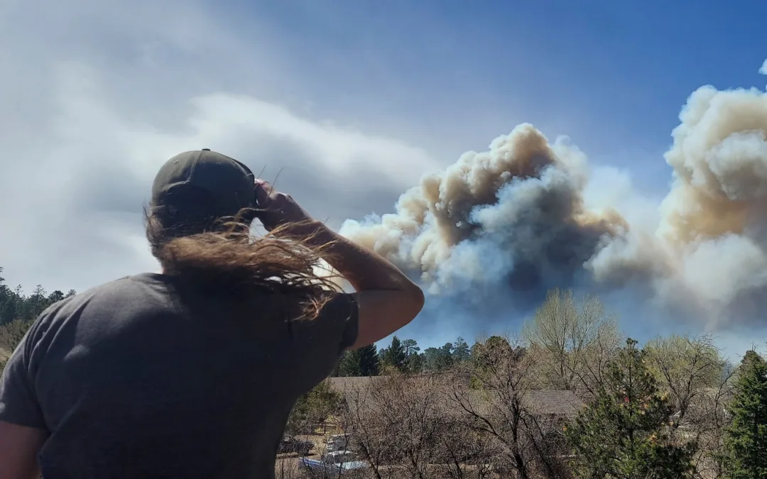 Arizona Wildfire Doubles in Size Near College Town