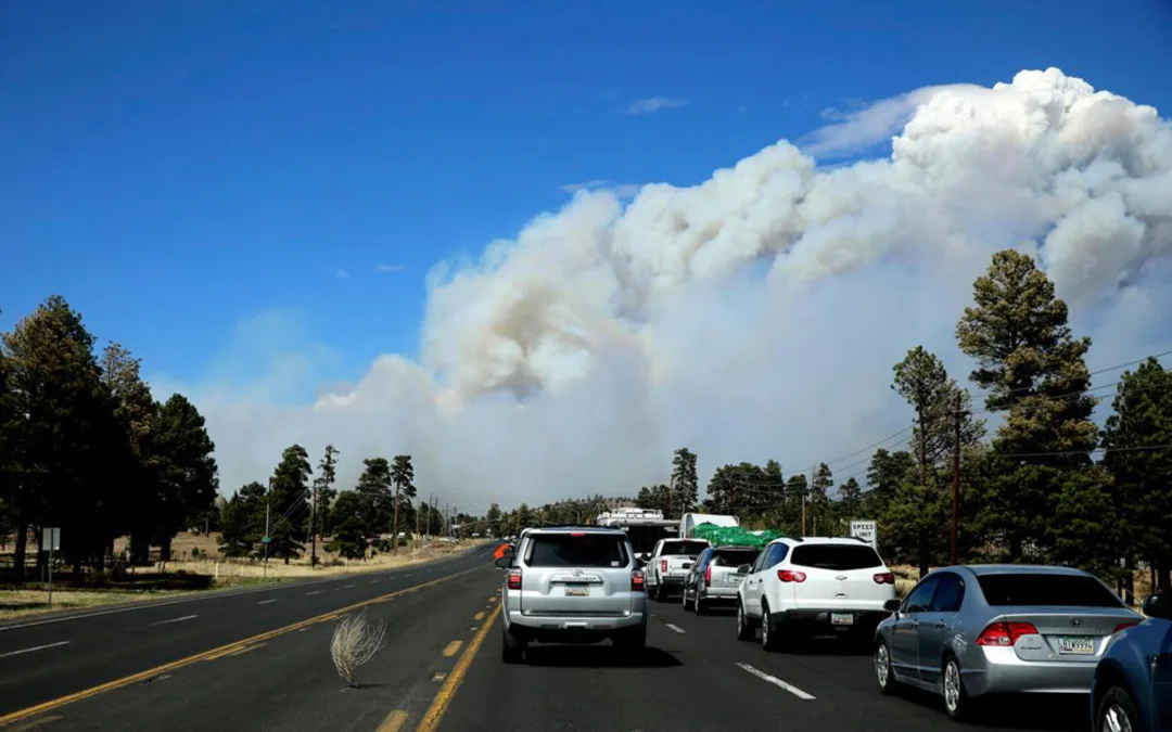 Strong Winds Could Lead To Explosive Fire Growth in West