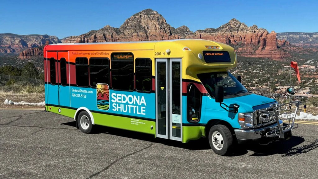 As Tourism Rises, Sedona’s Free Shuttles Ease Parking Problems