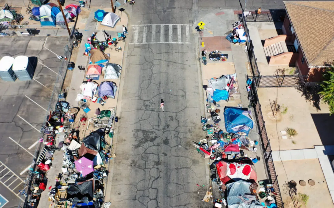 Judge Orders Phoenix to Remove Large Homeless Encampment Known as ‘The Zone’