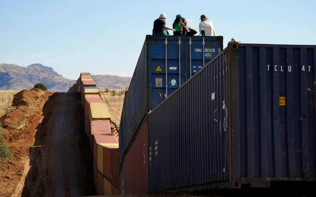 Ducey Continues To Build His $100 Million Shipping Container ‘Border,’ Leaving an Expensive Mess for Gov.-Elect Katie Hobbs