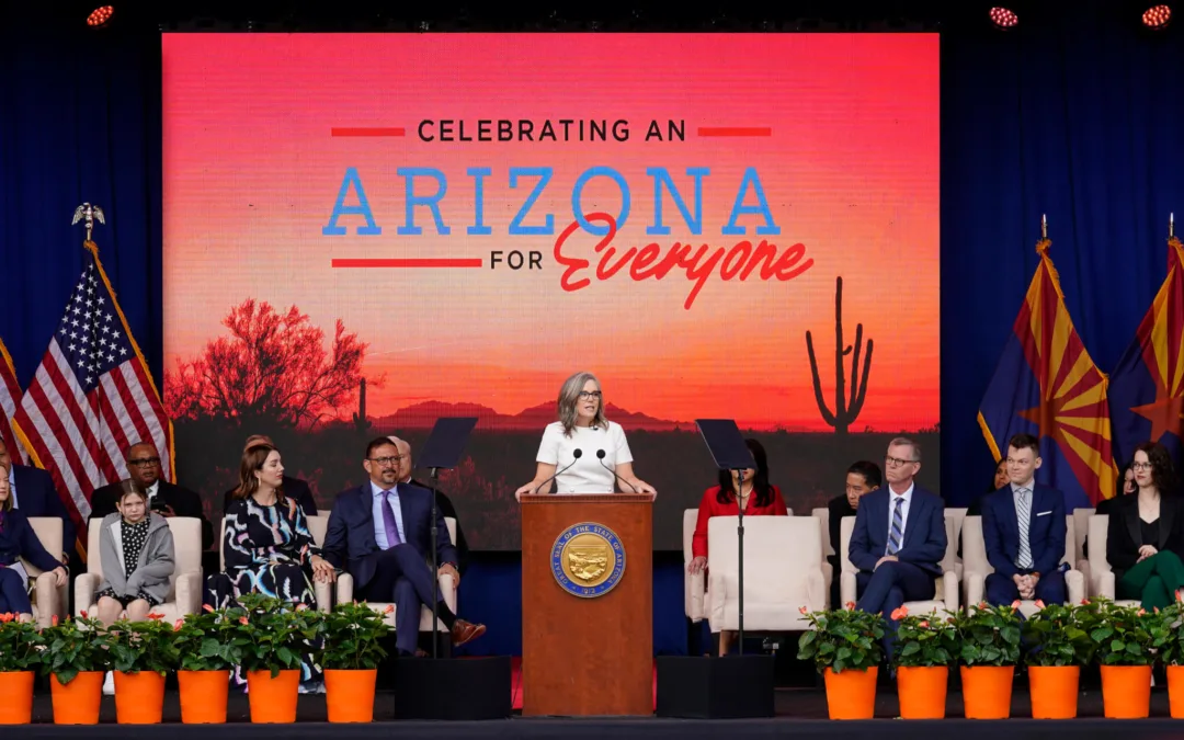 Gov. Hobbs Calls on Elected Officials to End Conspiracy Theories in Inaugural Address