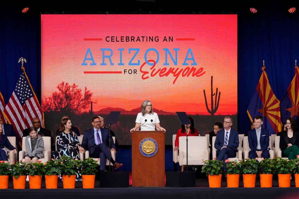 Gov. Hobbs Calls on Elected Officials to End Conspiracy Theories in Inaugural Address