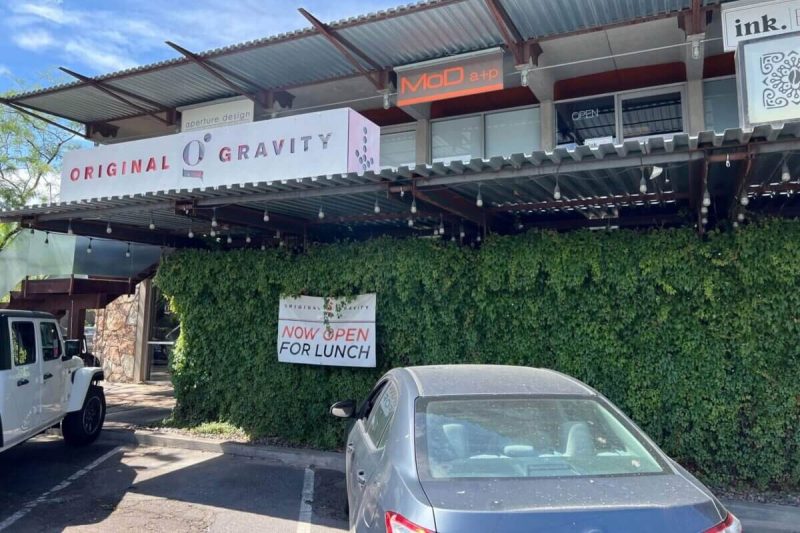 exterior of Original Gravity restaurant