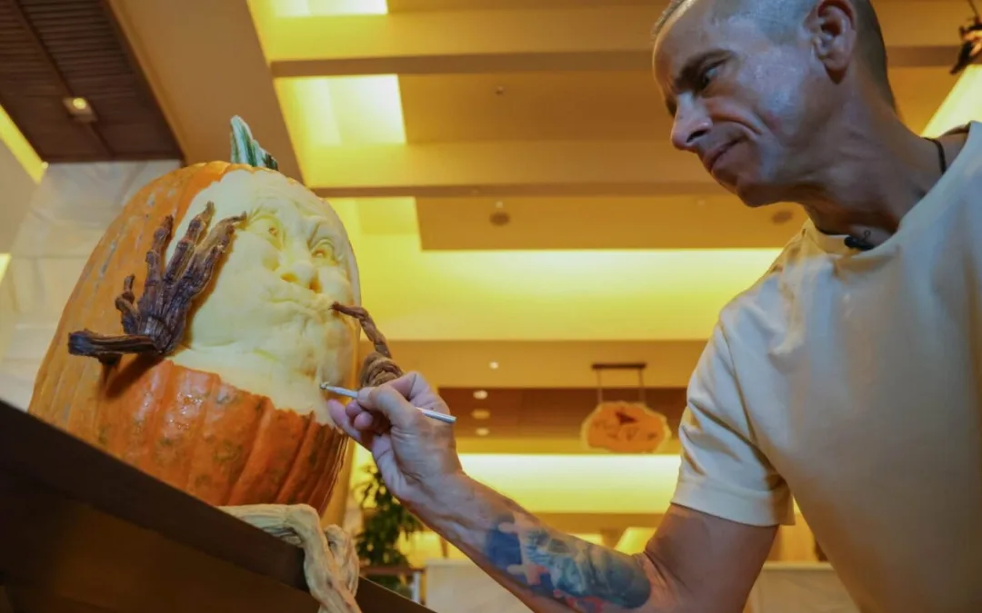Carving a masterpiece: Artist Ray Villafane’s 6 tips to unlocking your pumpkin’s potential