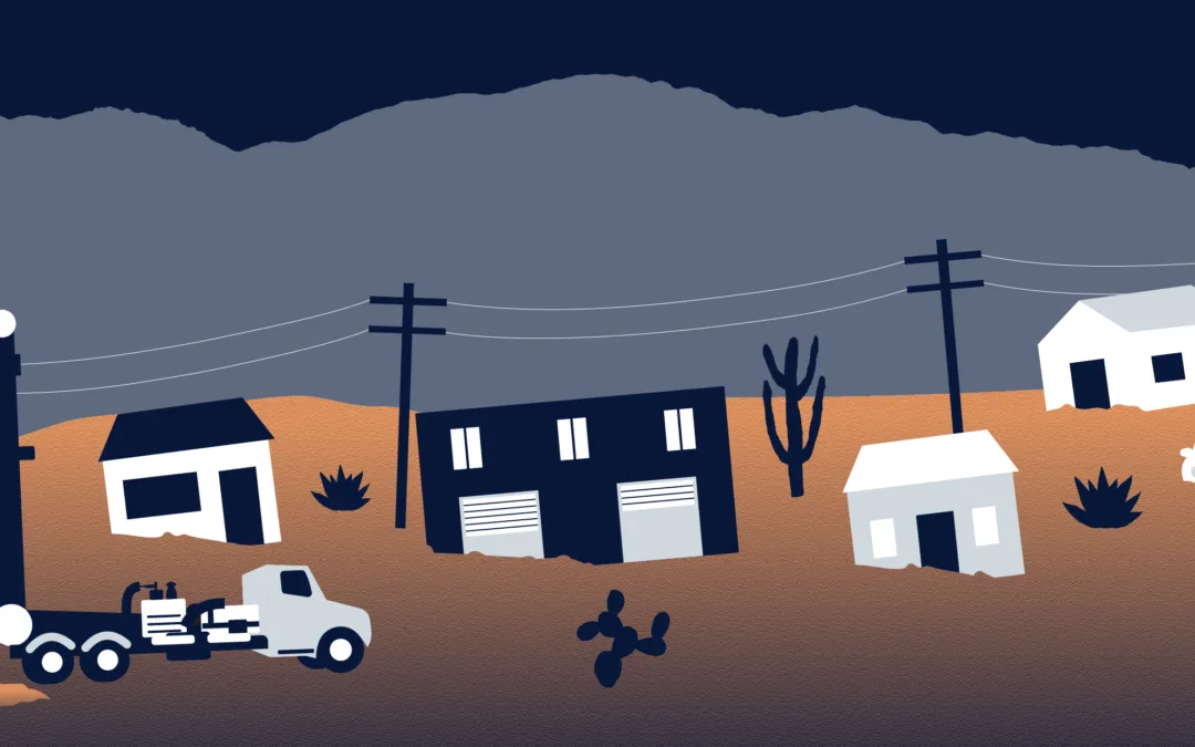 Corporate drilling is sinking 3 Arizona towns—literally