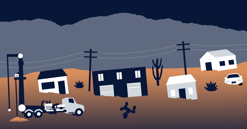 Corporate drilling is sinking 3 Arizona towns—literally