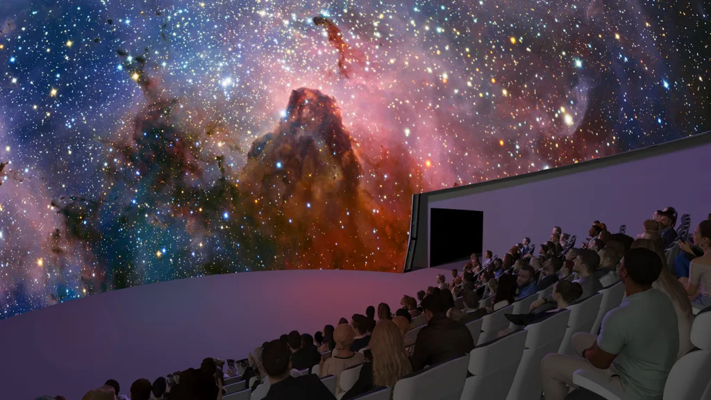 Dorrance Planetarium powered by Cosm Technology–Only at Arizona Science Center  Nebula v x