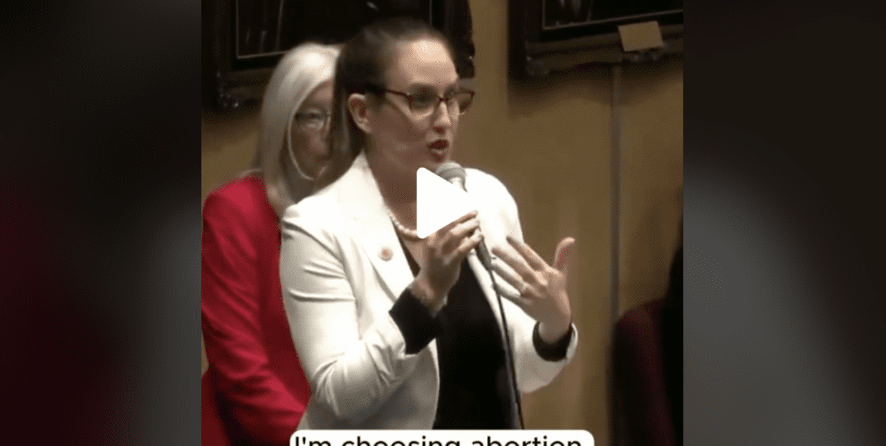 VIDEO: Arizona State Sen. Eva Burch shares her intention to get abortion  during floor speech