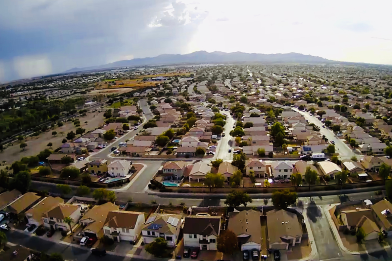 aerial view of El Mirage