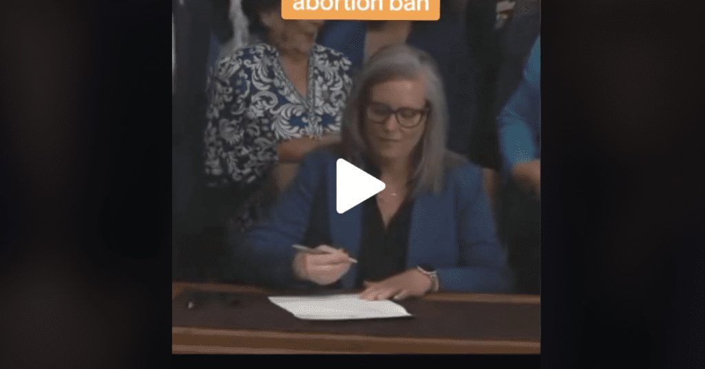 VIDEO: Gov. Hobbs signs bill repealing Arizona’s 1864 abortion ban