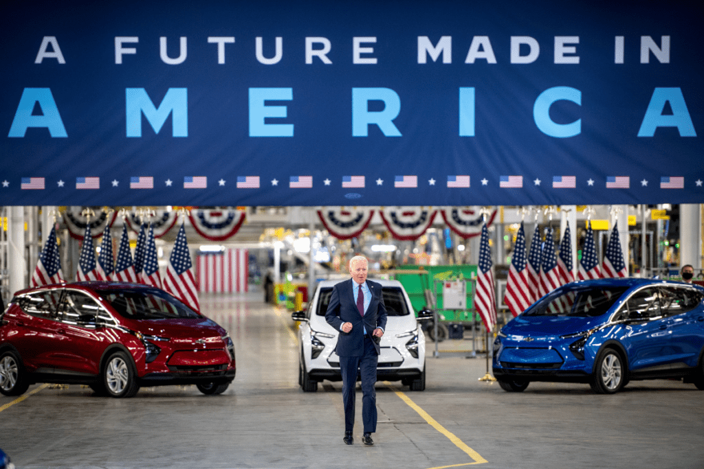 biden electric vehicle