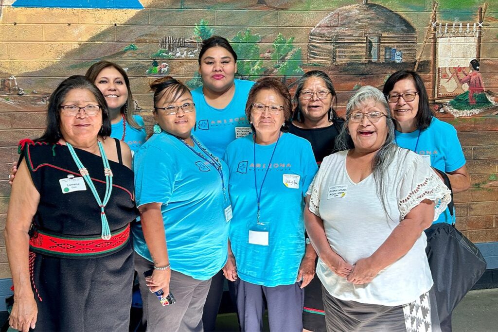 Organizers in Indigenous areas face barriers like historic disenfranchisement and physical distance between would-be voters. In Arizona, one native outreach organization is drawing on the power of its own community members.