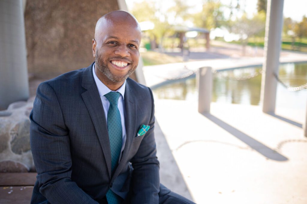 In his role as the first Black mayor of Tempe, Corey Woods prioritizes affordable housing, access to transportation, and digital equity as critical components of a better quality of life in Arizona. (Photo courtesy of Corey Woods)