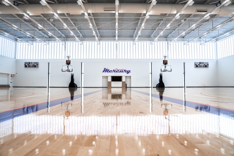 indoor basketball courts