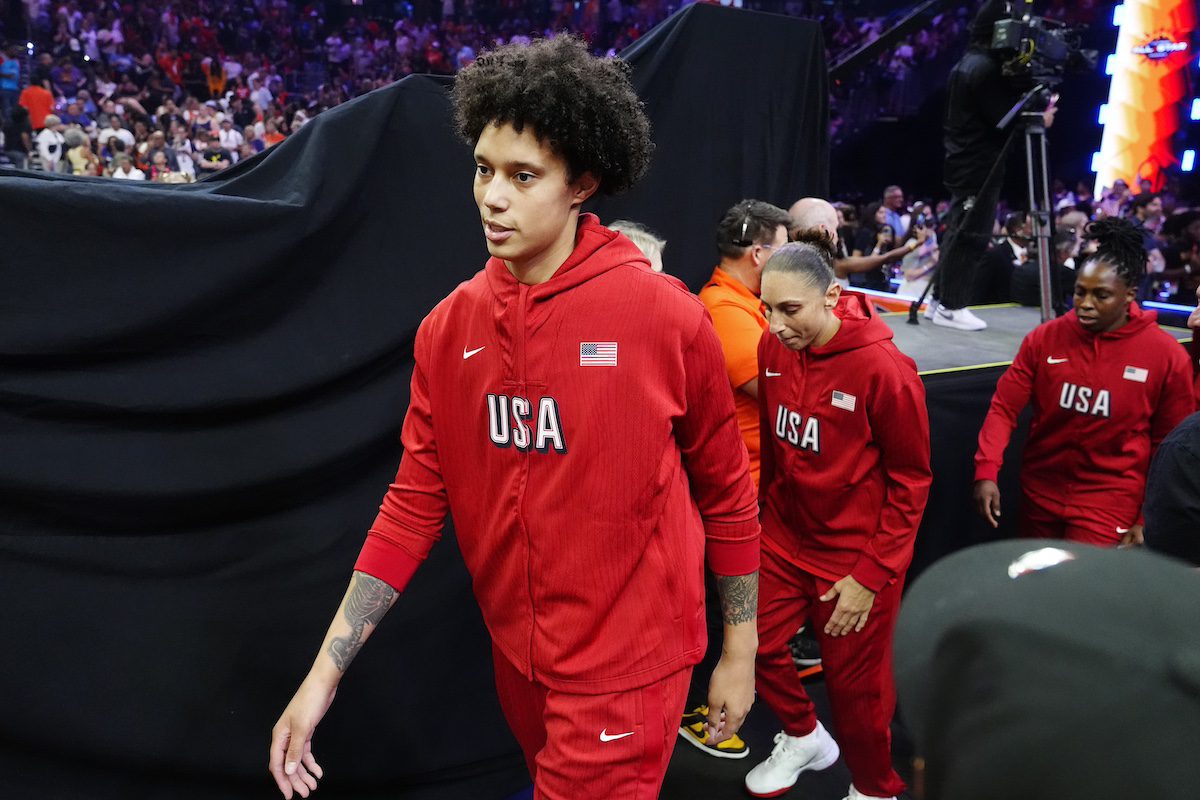 Brittney Griner honored to be wearing a USA Basketball jersey again after time in Russian prison Brittney Griner honored to be wearing a USA Basketball jersey again after time in Russian prison
