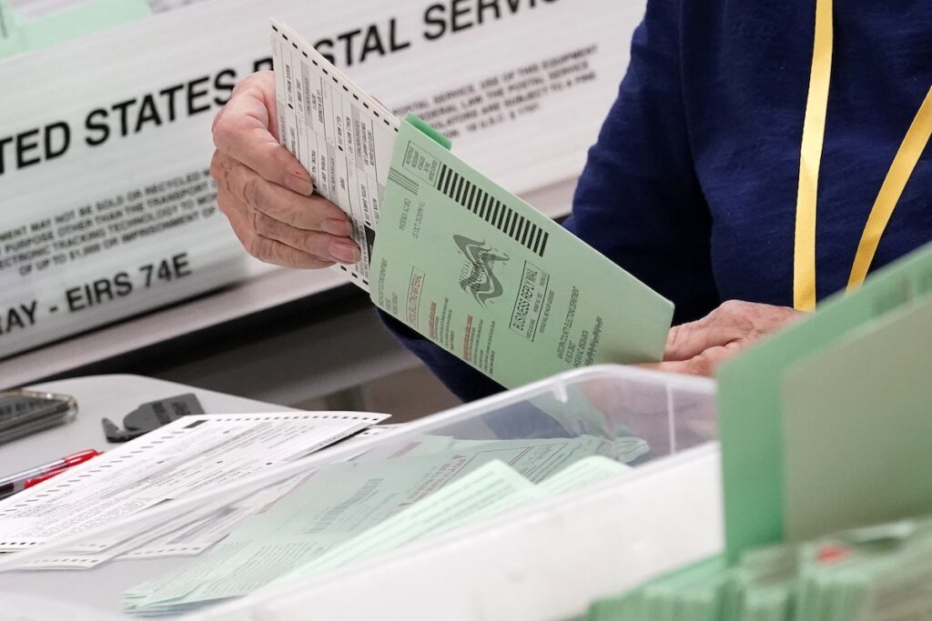 mail-in voting ballots Arizona