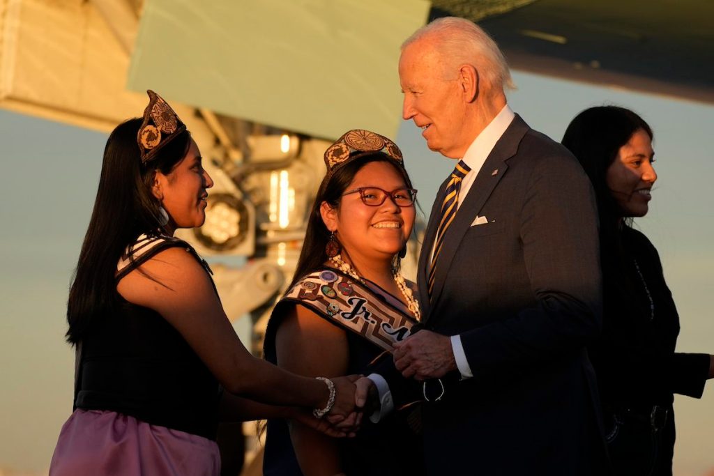 Biden visits Indian Country and apologizes for the ‘sin’ of a 150-year boarding school policy