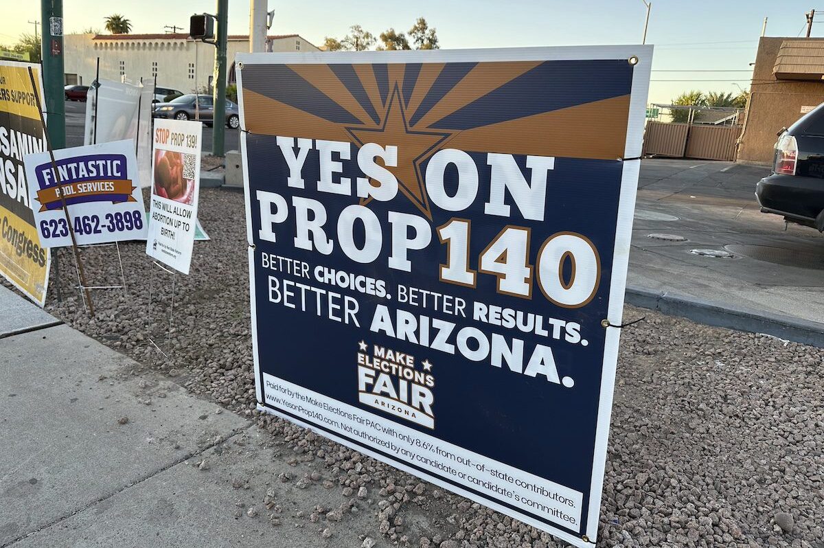 Voters in Arizona will face competing ballot measures. What happens if