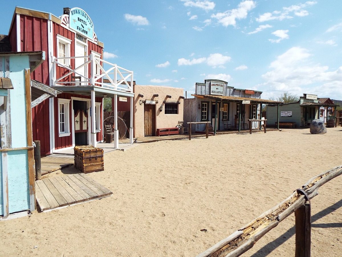 Phoenix Pioneer Living History Museum Main Street.