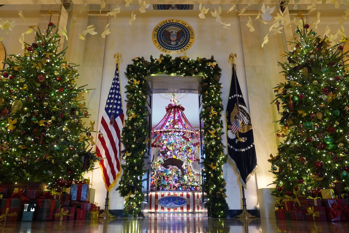 It's the final holiday stretch at the Biden White House. The theme is