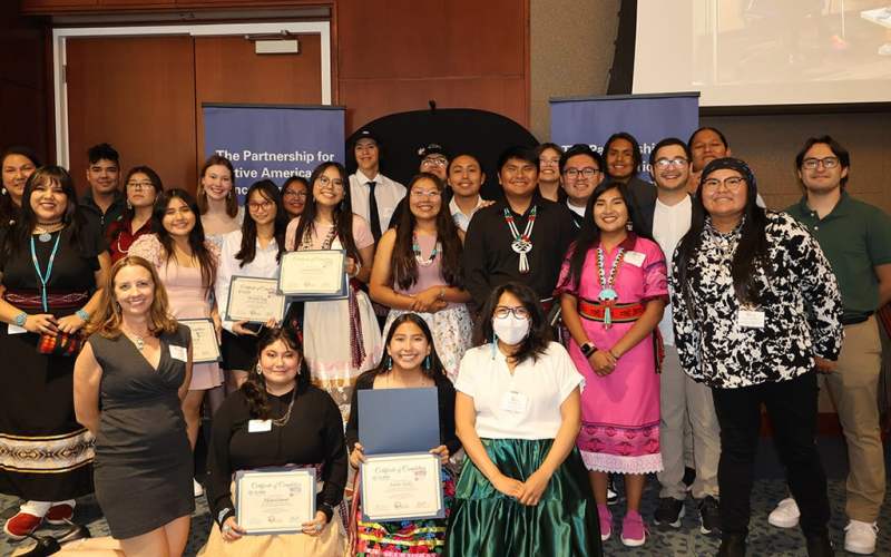 group of students with CARE program