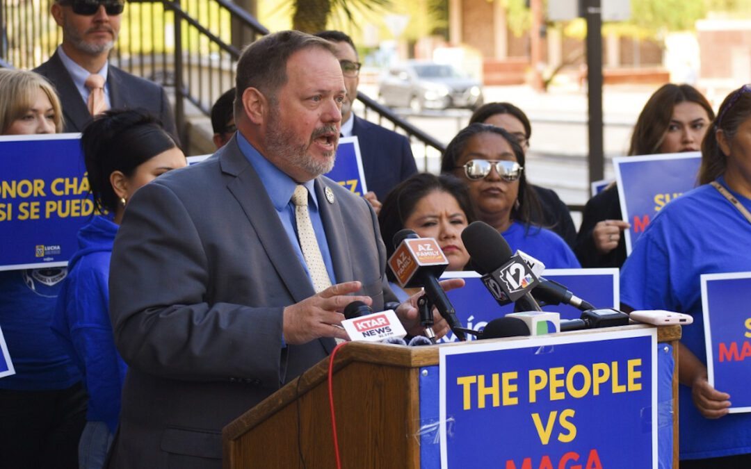 ‘Sending a message:’ LUCHA files lawsuit to dismantle Secure the Border Act