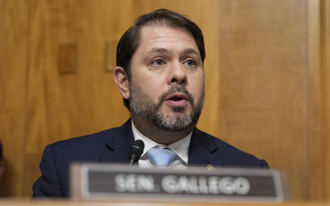US Sen. Gallego of Arizona wades into immigration debate with new plan