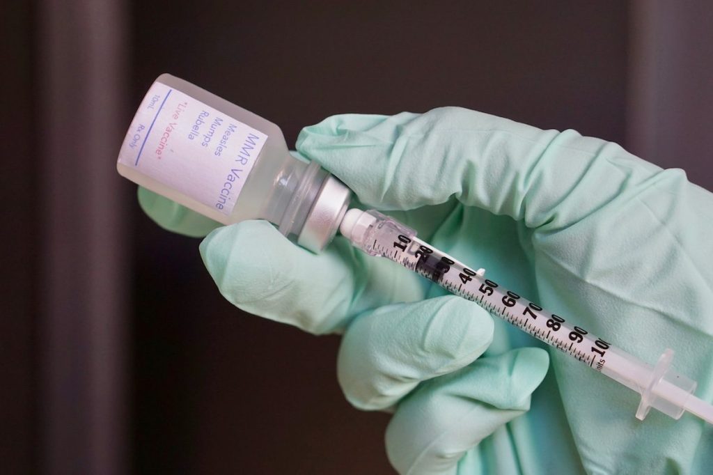 As measles spreads, vaccination rates continue to decline