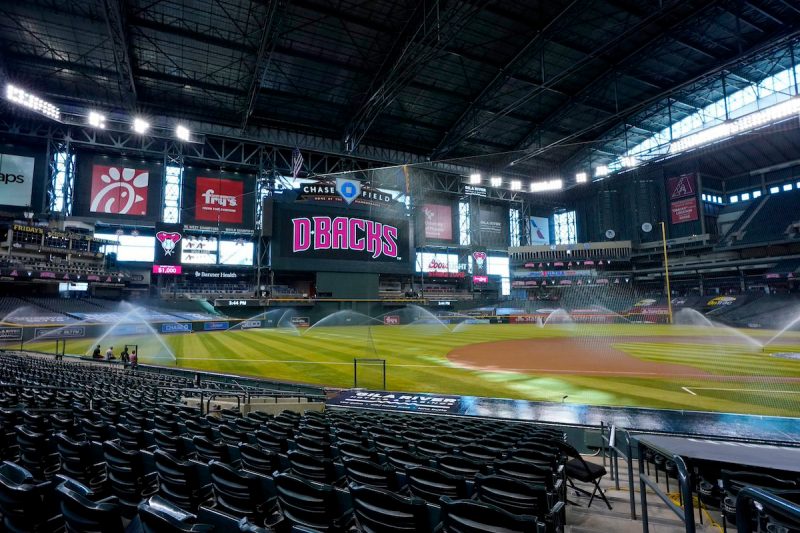 inside of Chase Field