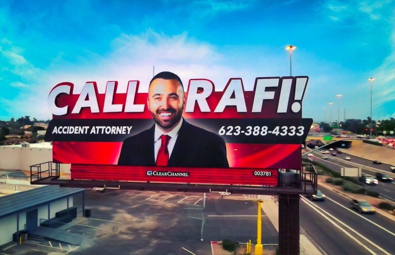 Rafi Law group billboard