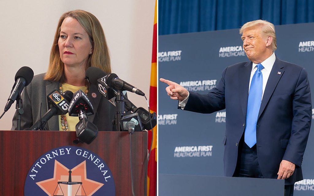 Mayes’s court record against Trump includes setback on birthright citizenship, partial win on school funds