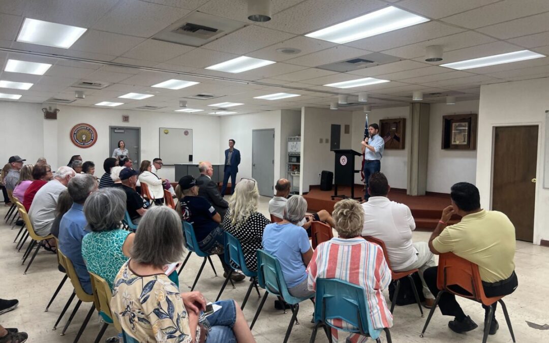 At Arizona town halls, veterans, tribal leaders, and immigrants share fears with Gallego over Trump policies