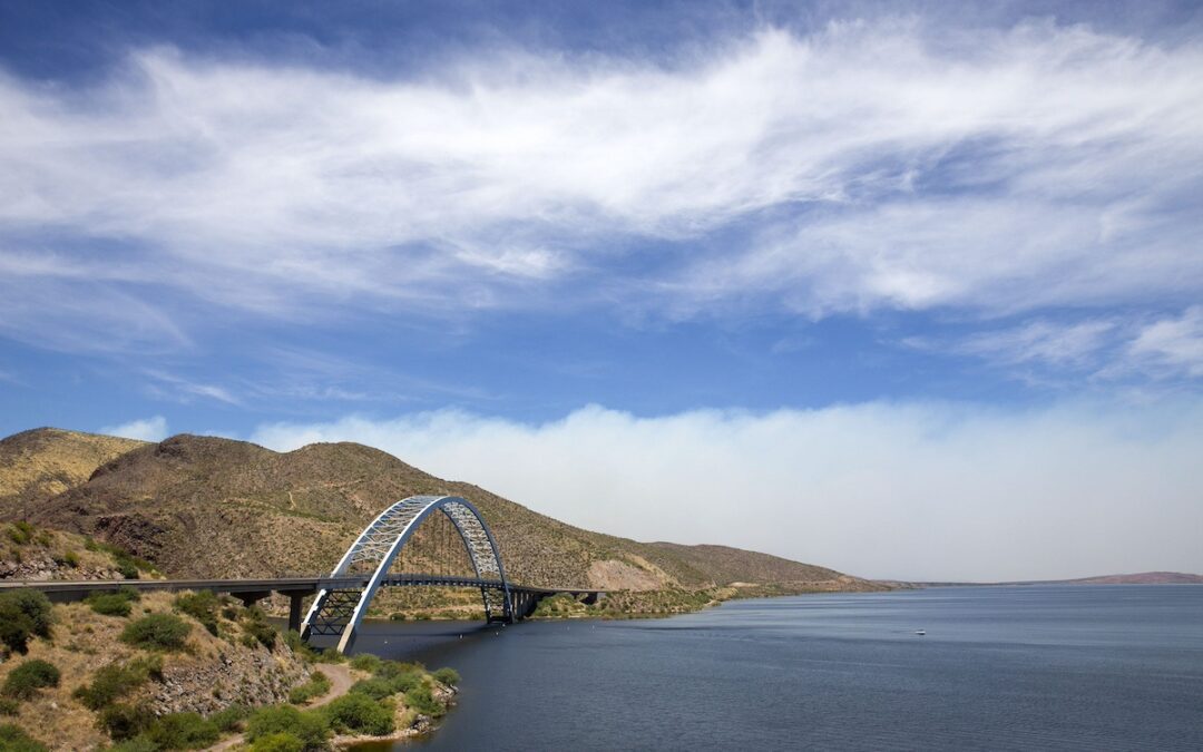 This thousand-foot bridge is Arizona’s longest. Have you driven on it?
