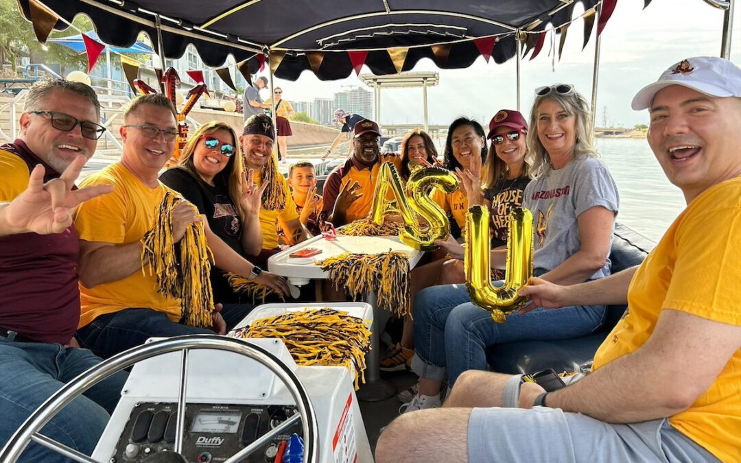 Want to take a boat to ASU football games? Now you can