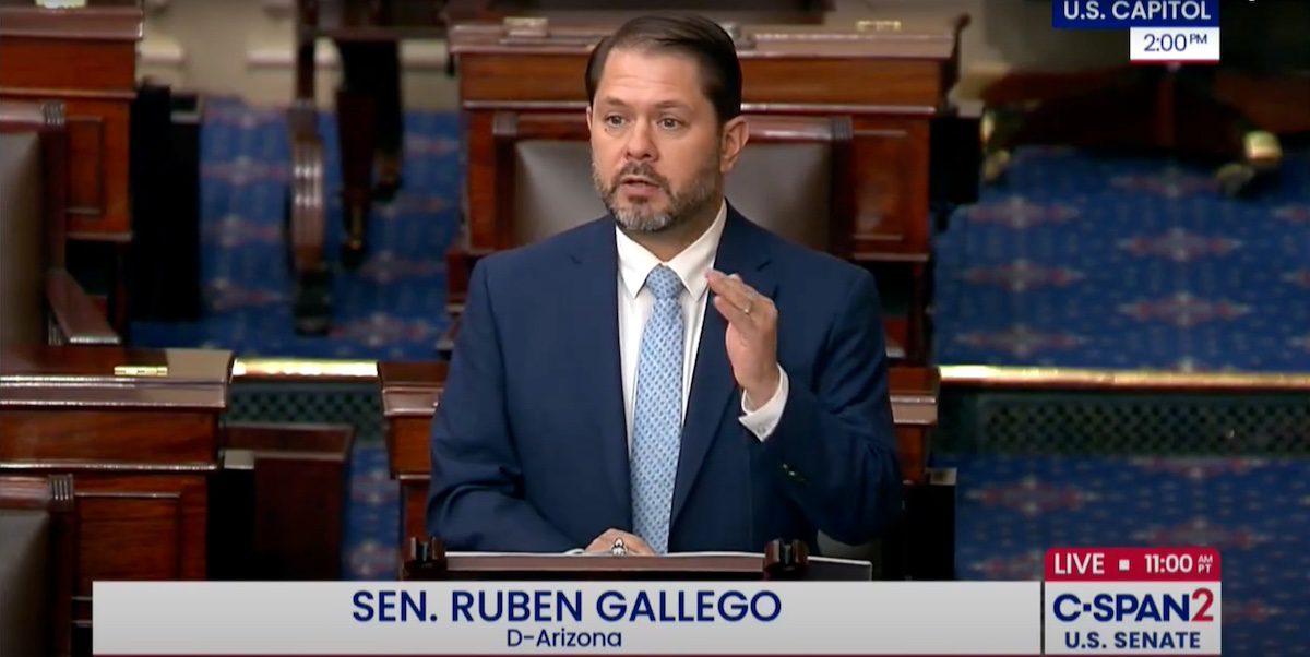Gallego calls Jan. 6 rioter Babbitt a ‘traitor’ in failed bid to block military funeral honors Gallego calls Jan. 6 rioter Babbitt a ‘traitor’ in failed bid to block military funeral honors