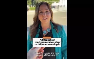 WATCH: AZ Republican leaders silent on Grijalva’s swearing-in