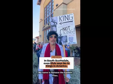 WATCH: In south Scottsdale, even Elvis says no to kings in America