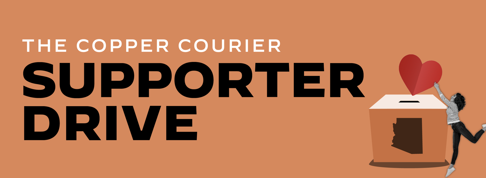 The Copper Courier supporter drive