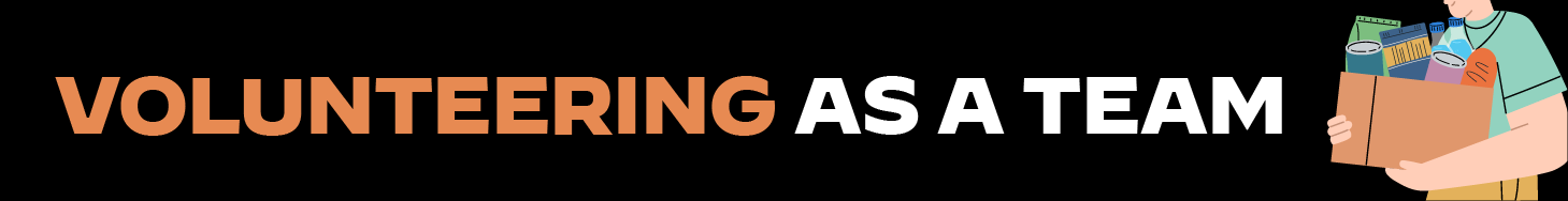 Volunteering as a team