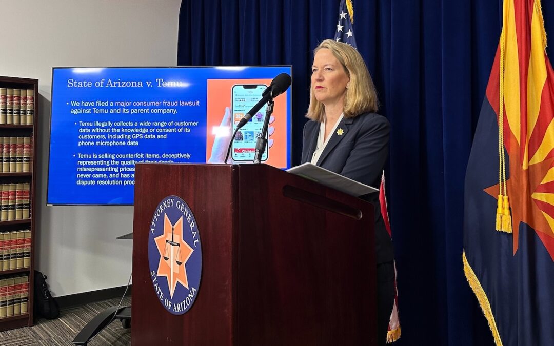 Arizona attorney general sues Chinese online retailer Temu over data theft claims